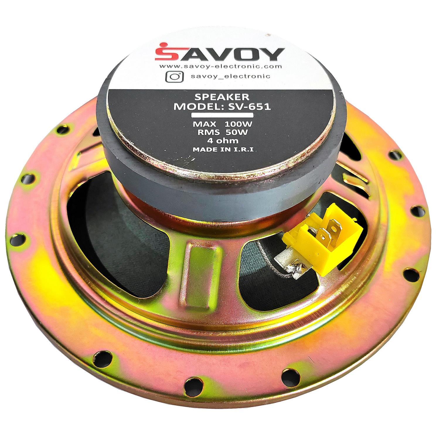 بلندگو فابریکی پژو ساووی مدل SV-651